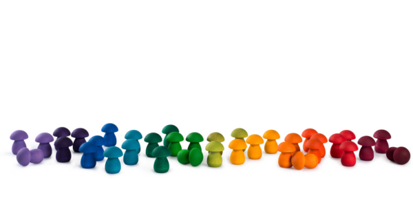 Mandala regnbue sopp